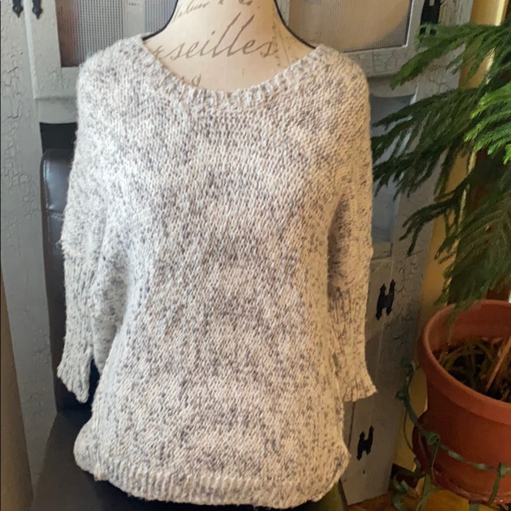 J Lo oversized knit sweater